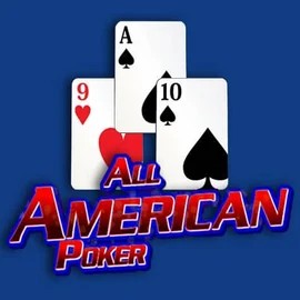 All American Poker casino game by RTG (Reel Time Gaming) – featured logo at GramsBet Casino