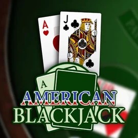 American Blackjack online game logo by Habanero on grambets.nl
