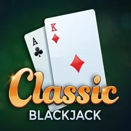 Classic Blackjack slot icon by Red Tiger Gaming, available at GramsBet Casino