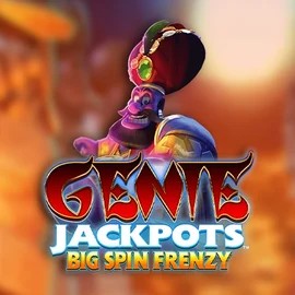 Jackpots logo of Genie Jackpots: Big Spin Frenzy from Blueprint Gaming at GramsBet Casino