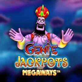 Genie Jackpots Megaways slot visual from Blueprint Gaming available on grambets.nl