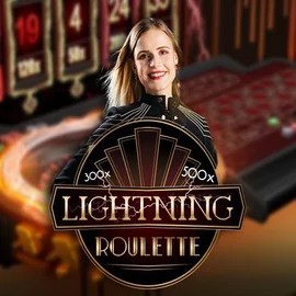 Lightning Roulette casino game by Evolution – featured logo at GramsBet Casino