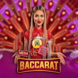 Live Casino logo of Mega Baccarat from Pragmatic Play at GramsBet Casino
