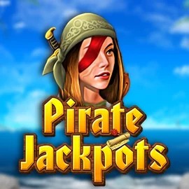 Pirate Jackpots slot logo by Belatra Games at GramsBet Casino