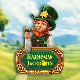 Rainbow Jackpots Megaways game by Red Tiger Gaming – logo hosted on GramsBet Casino