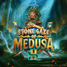 Stone Gaze of Medusa 2 logo by Stakelogic at GramsBet Casino