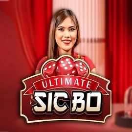 Ultimate Sic Bo slot logo by Ezugi at GramsBet Casino